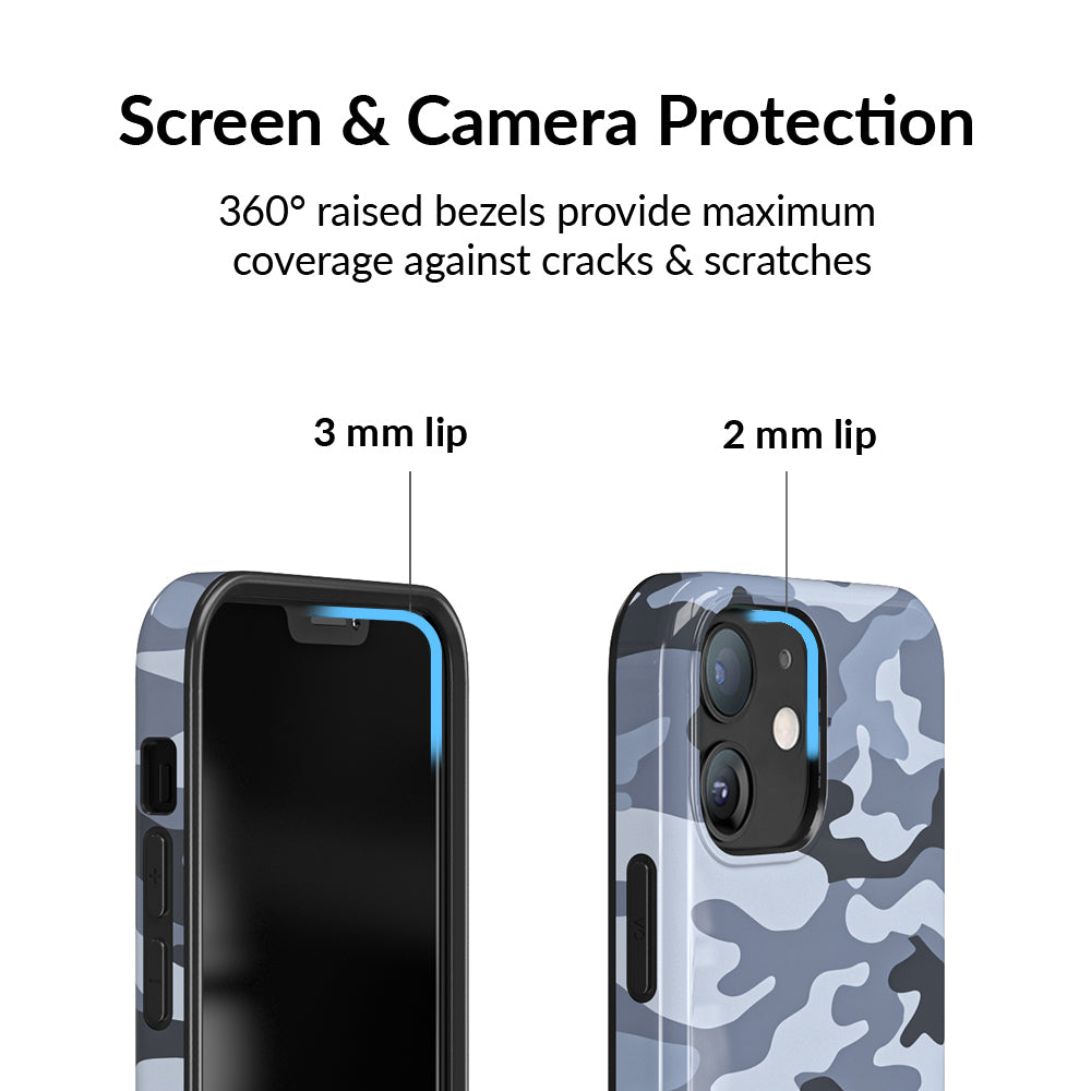 Gray Camo iPhone Case - Thumbnail 5