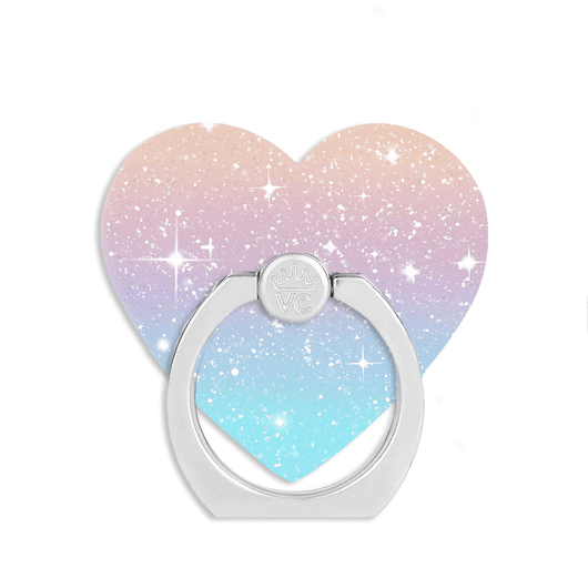 Ombre Stardust Glitter Phone Ring