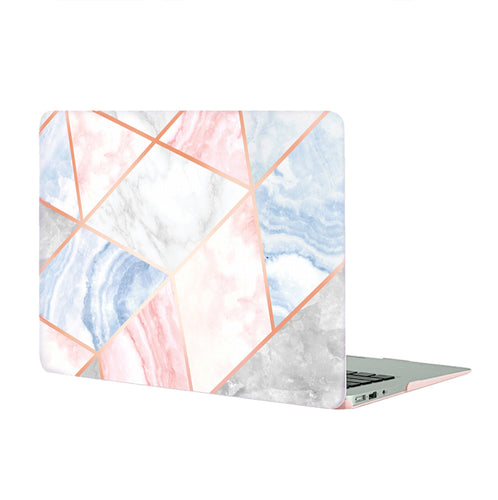 Geometric Marble MacBook Case