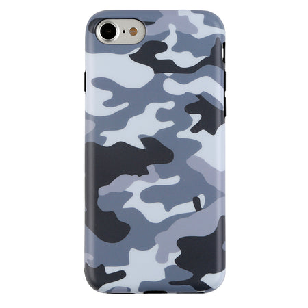 Velvet Caviar Blue Camo Airpod Case Gray Camo IPhone Case