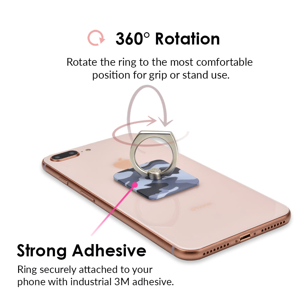 Gray Camo Phone Ring - Thumbnail 3