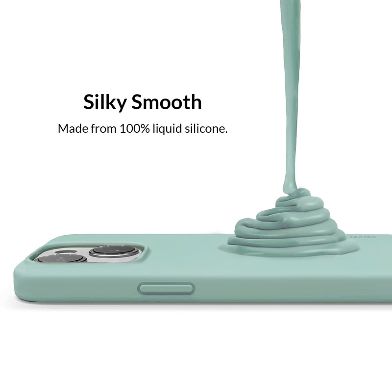 Mint Silicone iPhone Case