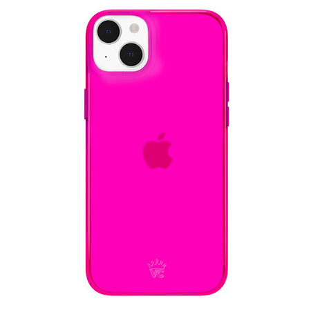 Neon Pink Clear iPhone Case iPhone 11 Neon Pink Clear iPhone Case iPhone 11