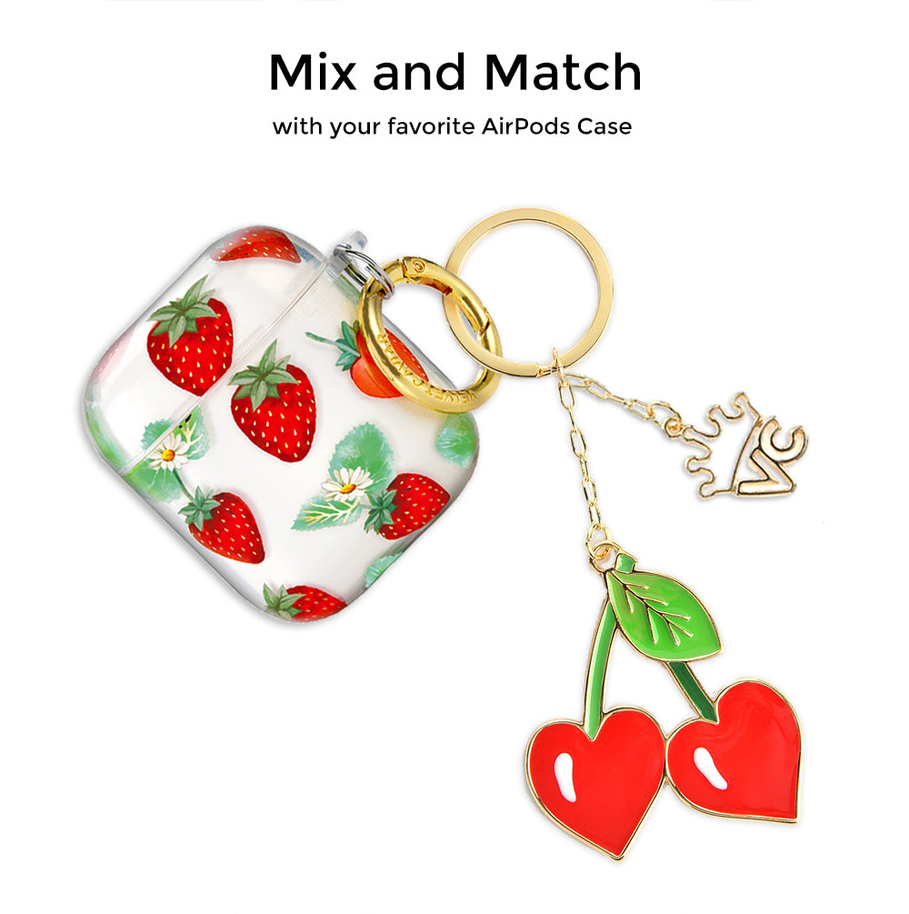 Cherries Keychain