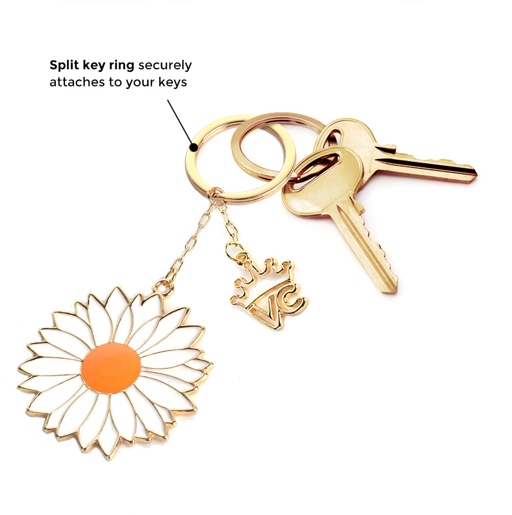 Daisy Keychain