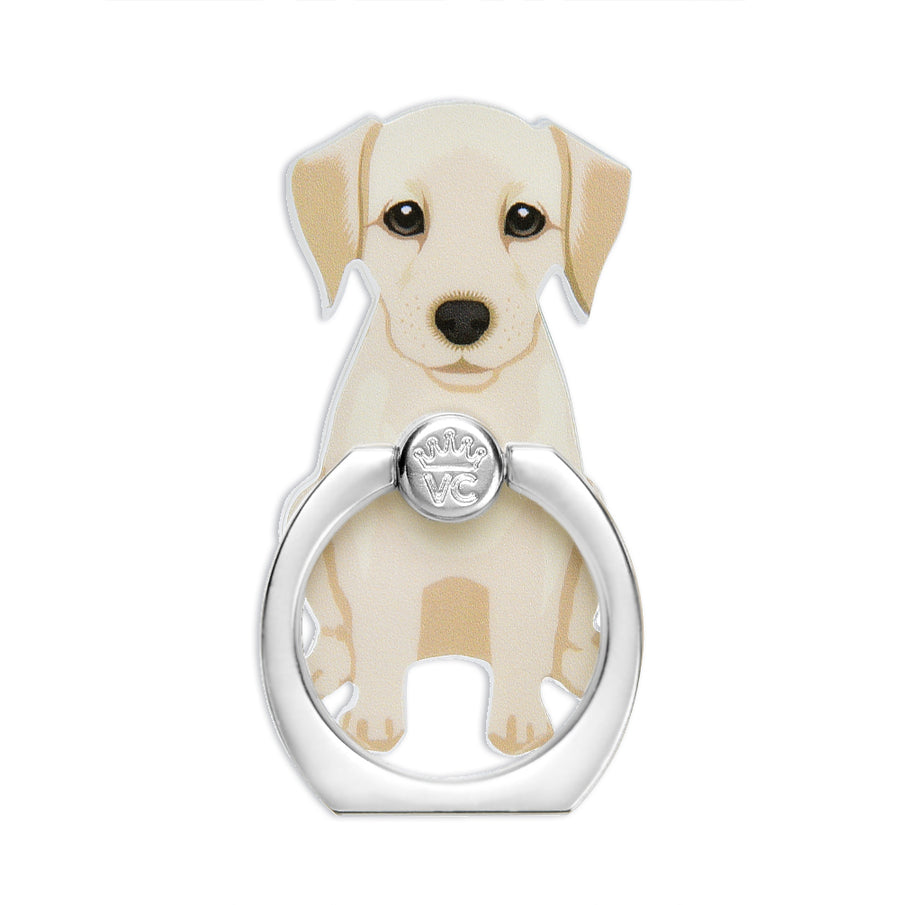 Yellow Lab Phone Ring