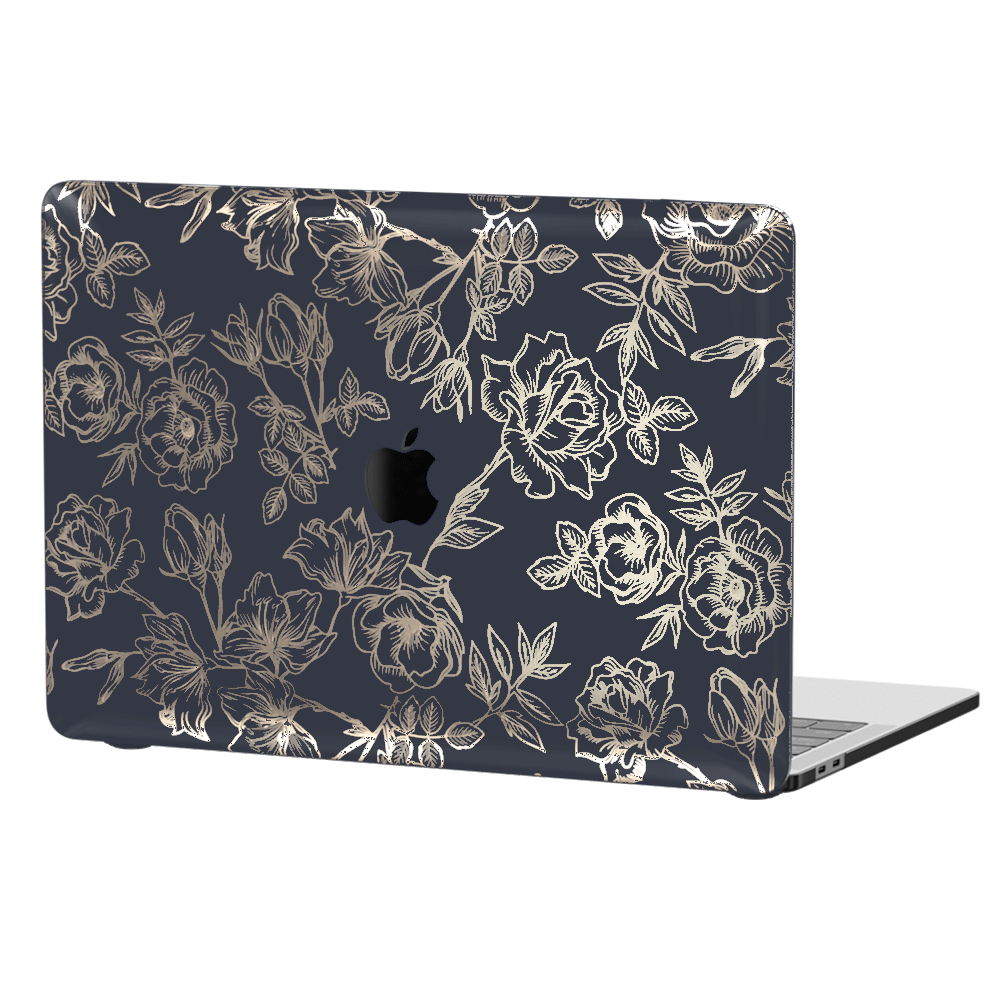 Floral Rose Gold MacBook Case 2.0