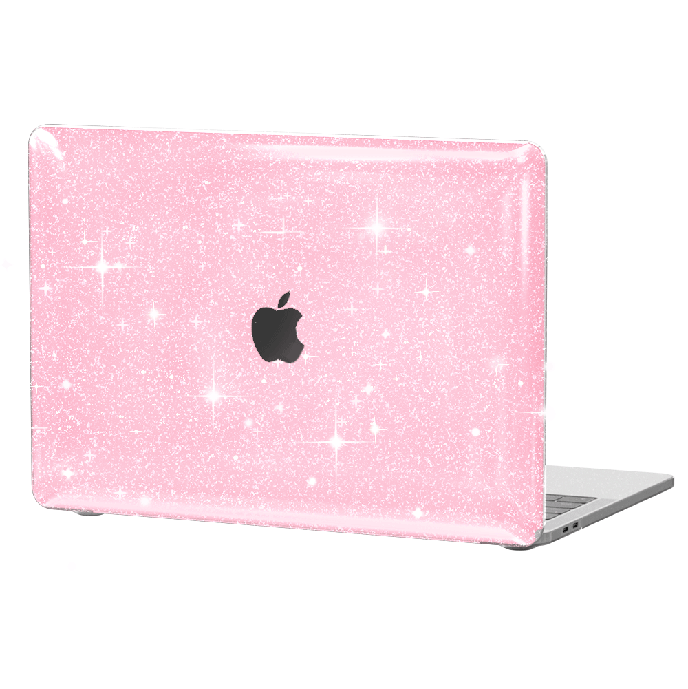 2in1 Plants Floral Crystal Case For Macbook M1 M2 Air 15 13 Pro 16 14 11 12  inch