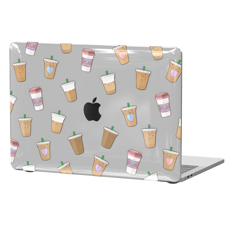 Cute Mac Pro 13 Case Coffee MacBook Case - Main Image
