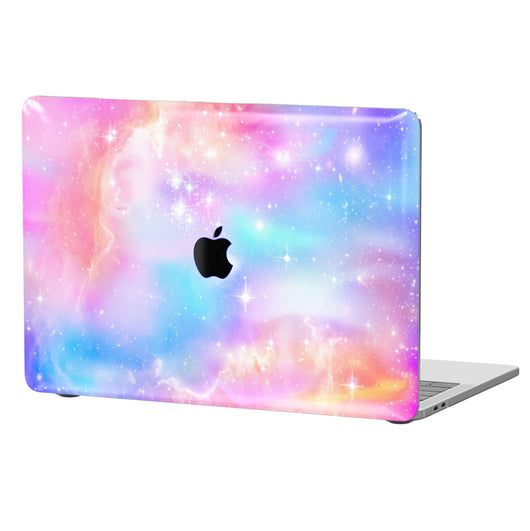 Pastel Galaxy MacBook Case
