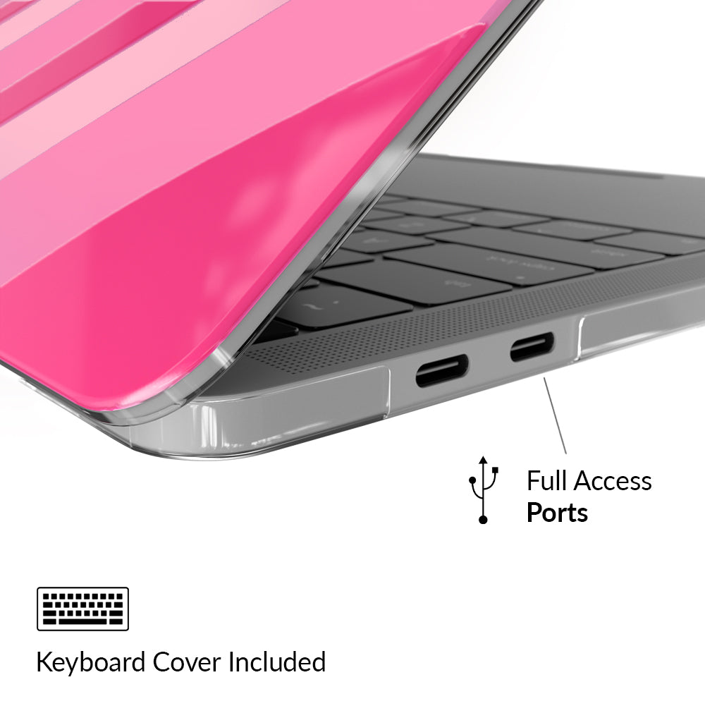 Pink Sweethearts MacBook Case –