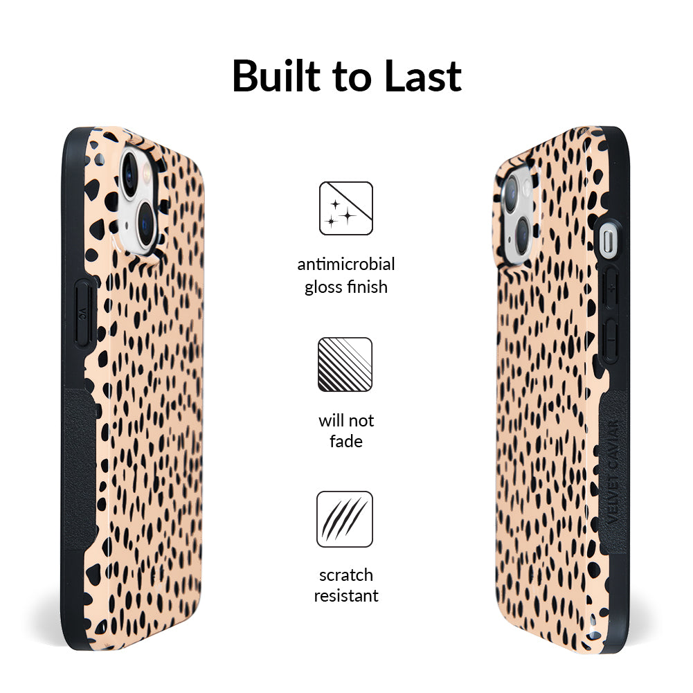 Nude Leopard iPhone Case –