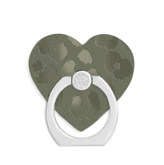 Olive Leopard Phone Ring
