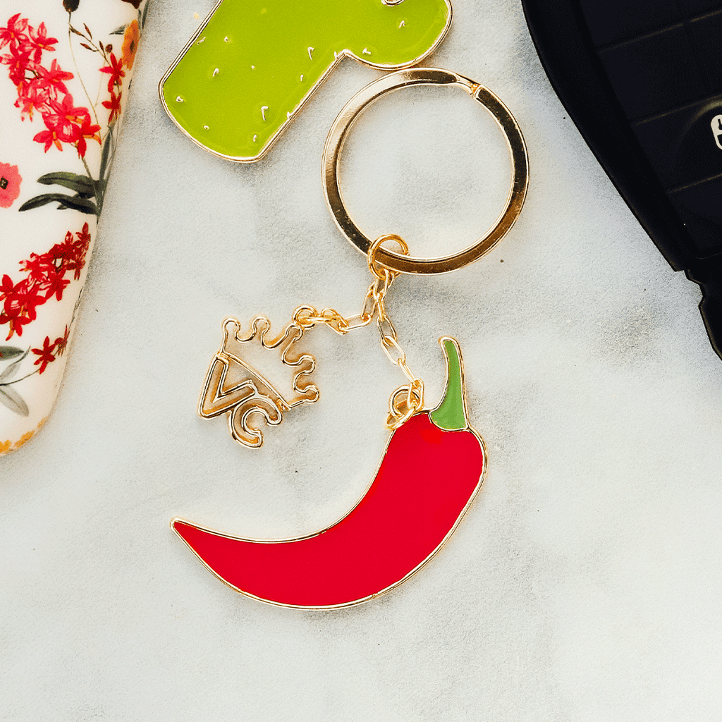 Chili Pepper Keychain