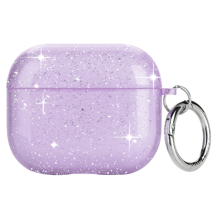 Lilac Stardust AirPod Case