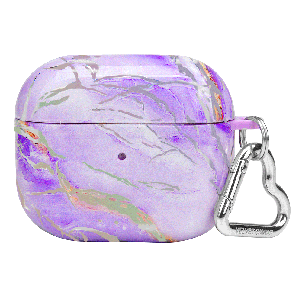Purple Holo Moonstone AirPod Case