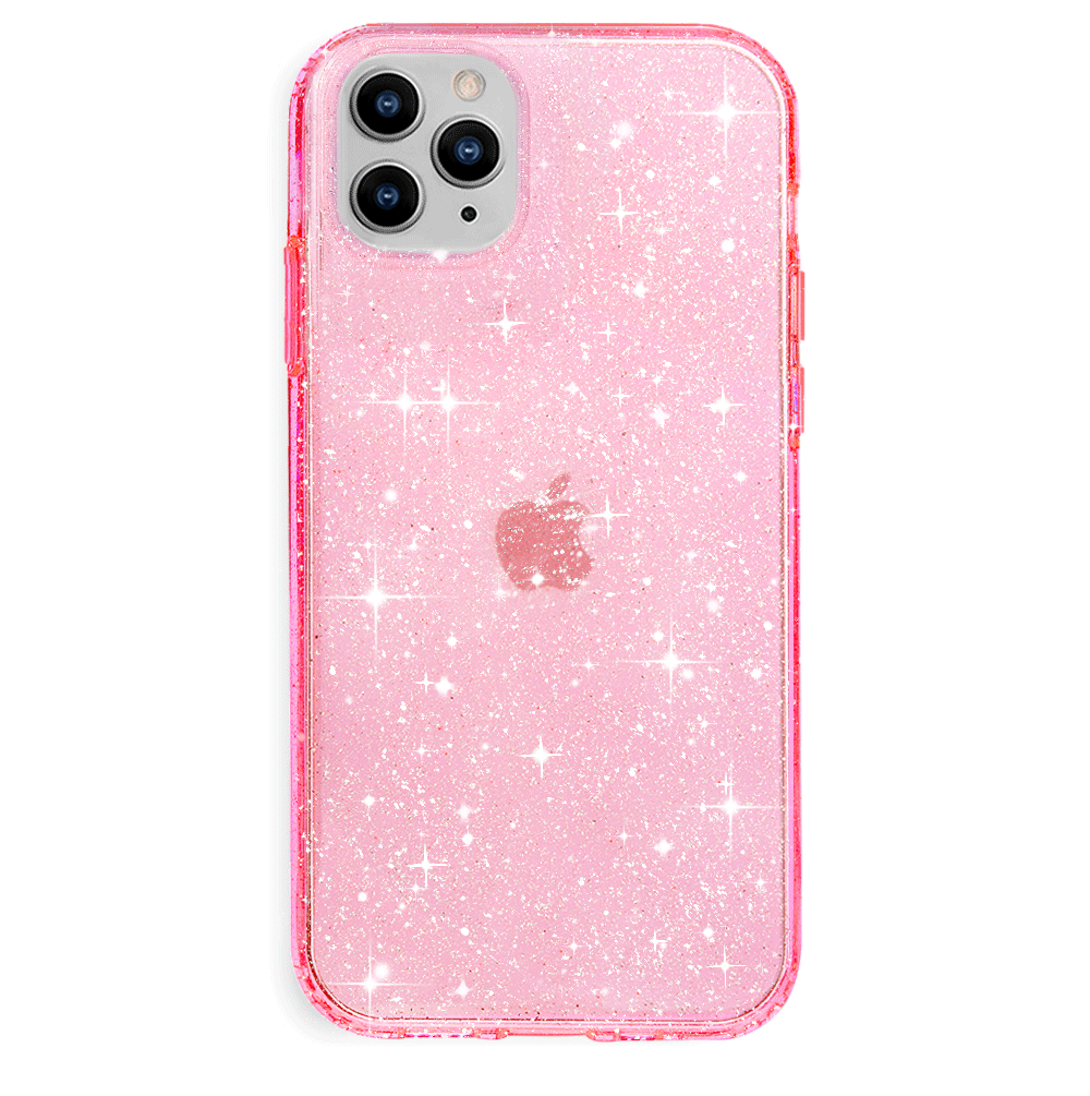 Pink Stardust Glitter iPhone Case