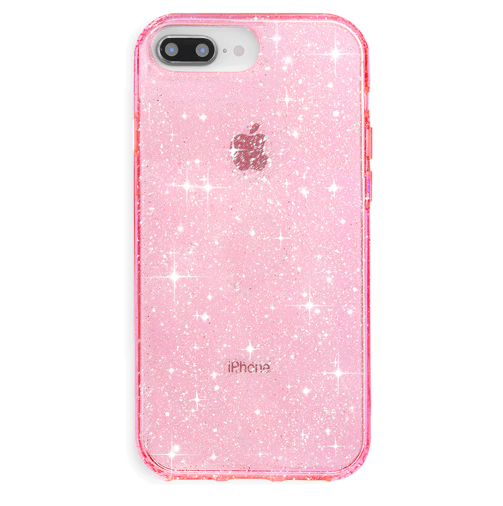 Pink Stardust Glitter iPhone Case