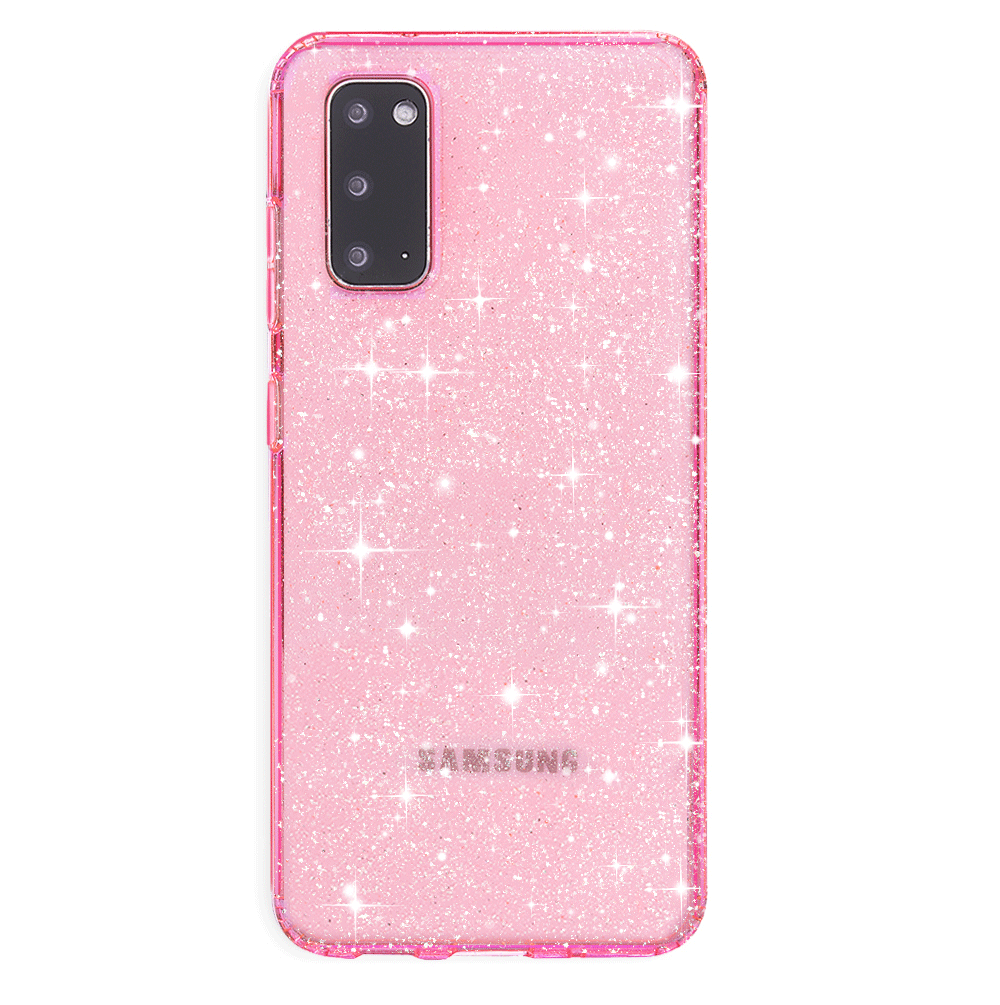 Pink Stardust Glitter Samsung Case – VelvetCaviar.com
