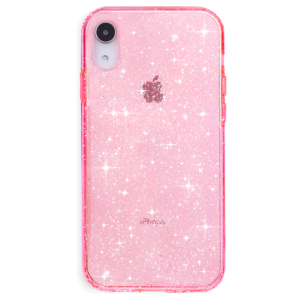 Pink Stardust Glitter iPhone Case