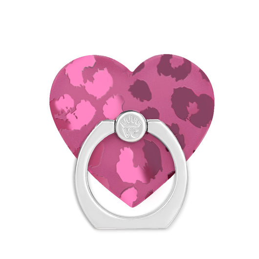 Pink Ruby Leopard Phone Ring