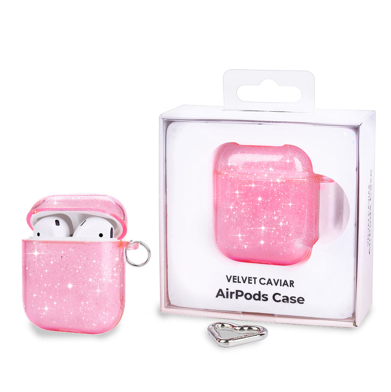 Pink Stardust Glitter AirPod Case