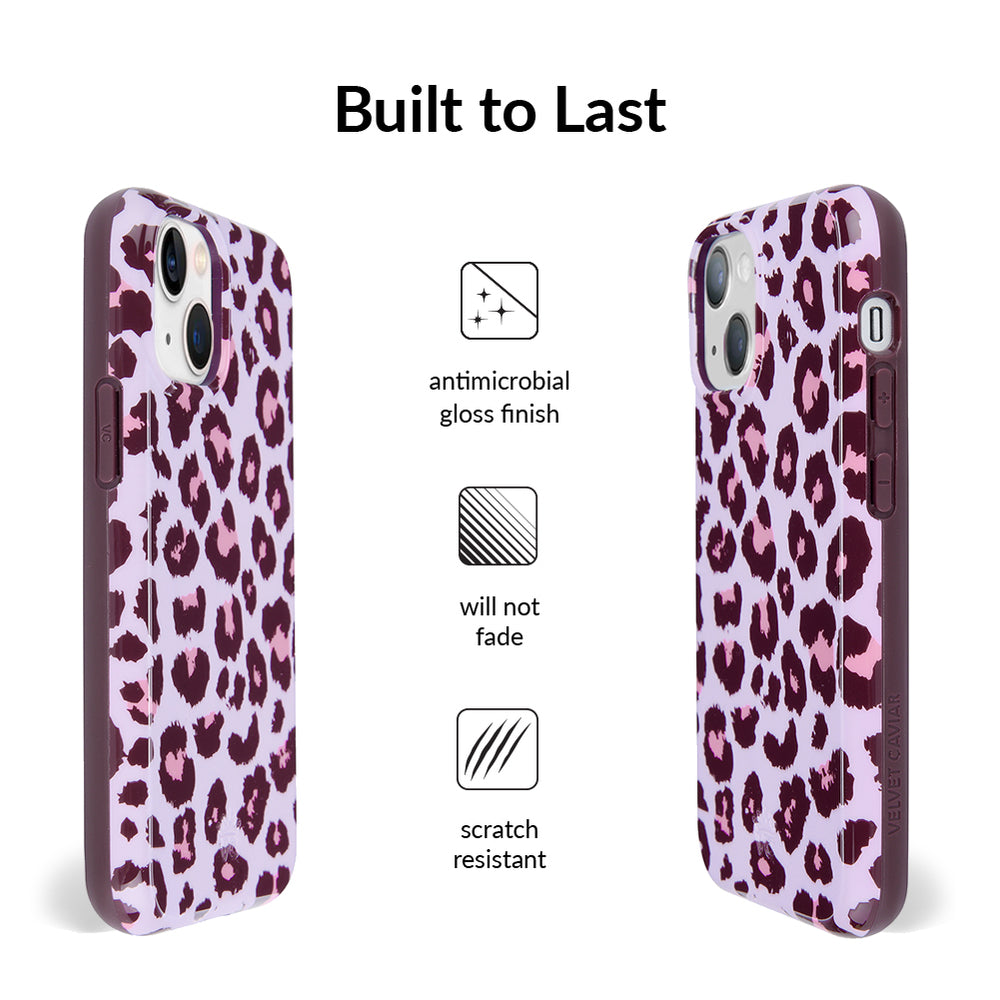 Purrfect Pink Leopard iPhone Case iPhone 12 Pro Purrfect Pink Leopard iPhone Case iPhone 12 Pro