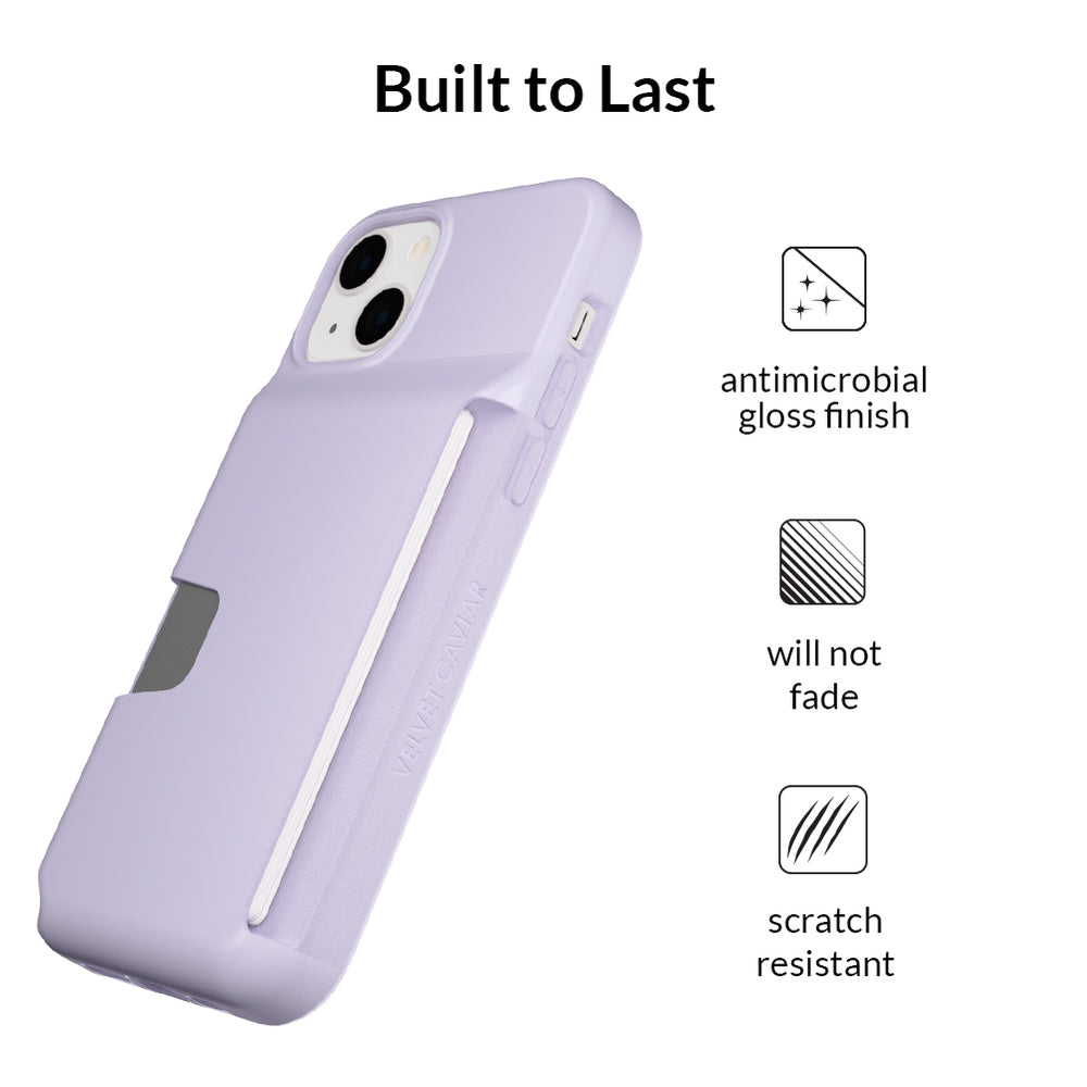 iPhone 12 Pro Max Purple Walletcase Cute Phone Case