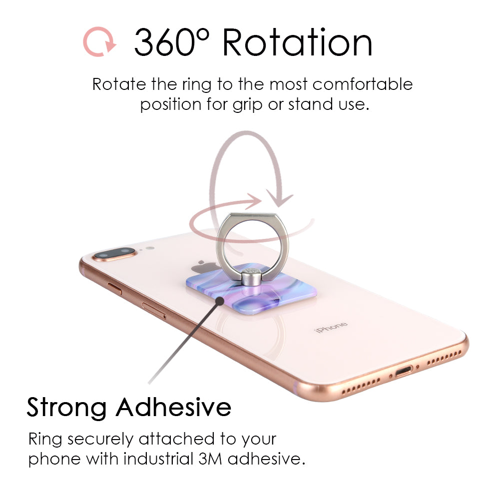 Purple Waves Phone Ring