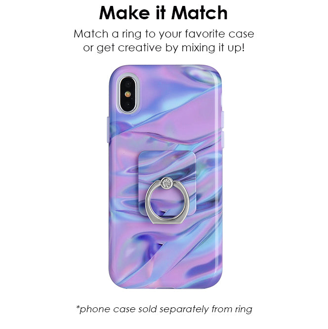 Purple Waves Phone Ring - Thumbnail 3