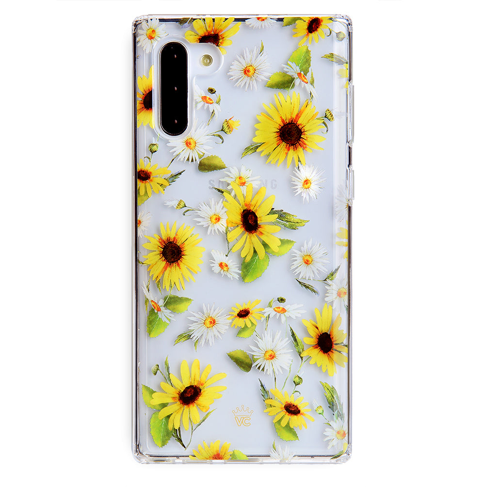 Sunflower Daisy Clear Samsung Galaxy Case – VelvetCaviar.com