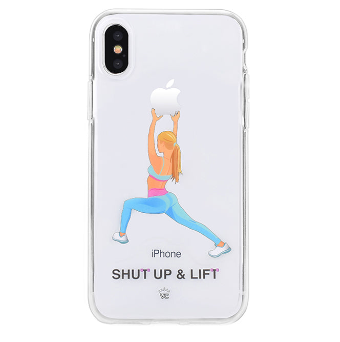 Shut Up & Lift iPhone Case Blonde Hair Shut Up & Lift iPhone Case Blonde Hair