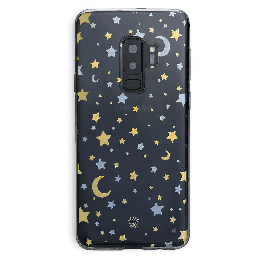Starry Night Clear Samsung Case Galaxy S20 Plus
