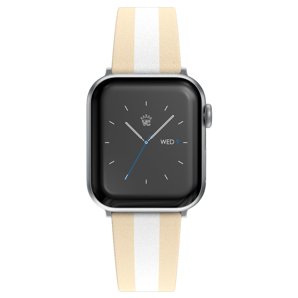 Tan & Stripes Apple Watch Band – VelvetCaviar.com