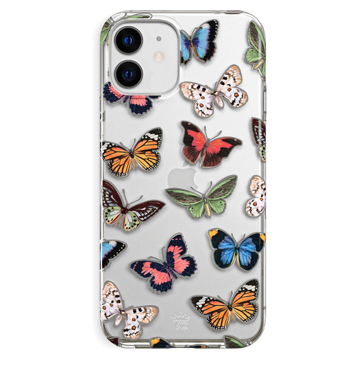 LV Butterflies iPhone SE (2020) Clear Case