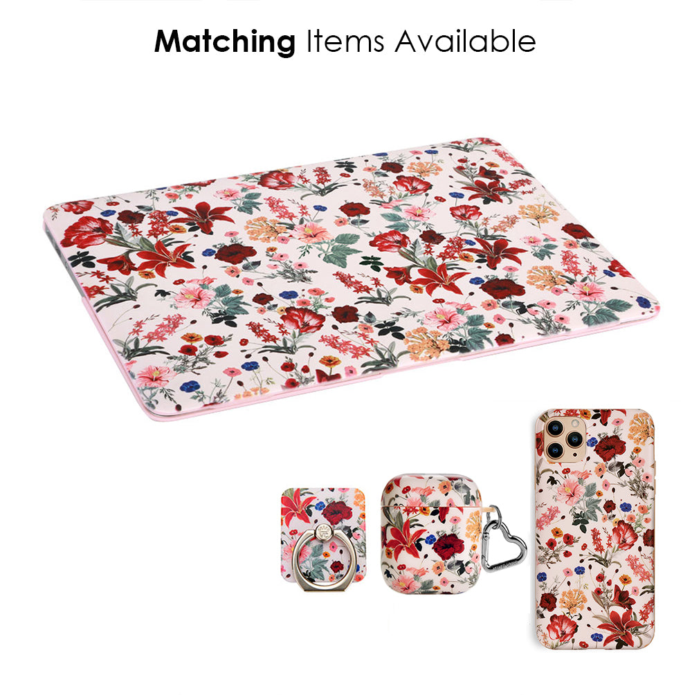 Nude Vintage Floral MacBook Case