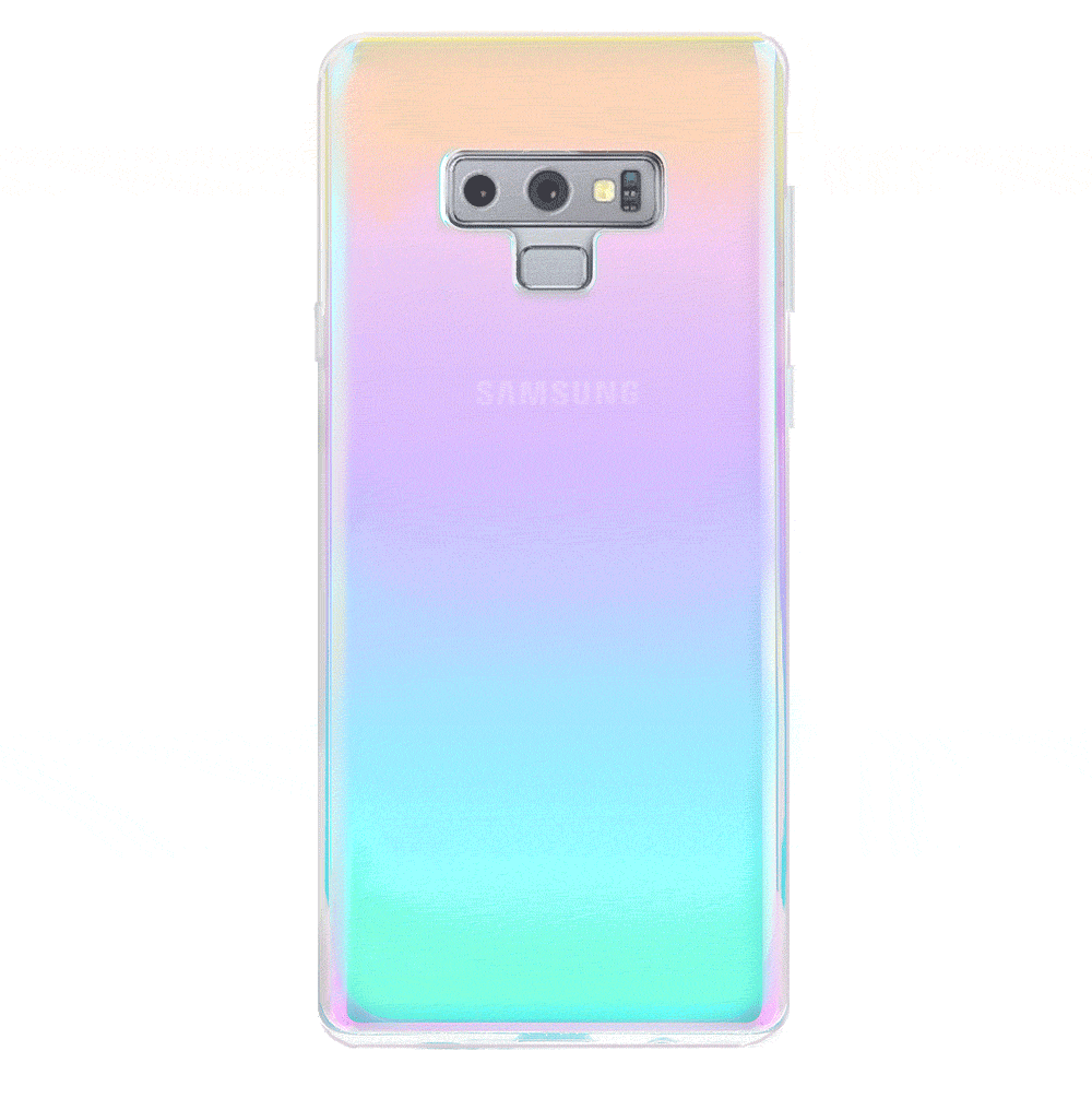 White Opal Samsung Case